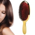 thumbnail image 4 of Detangling Brush, Cushion Brush Electroplating Professional  For Home Travel, 4 of 8