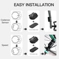 thumbnail image 3 of Outdoor/Indoor Speed/Cadence Sensor for Cycling, Wireless Bluetooth+ Bike Com puter Sensor for Road Bike or Spinning Bike, 3 of 5