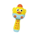 thumbnail image 4 of Micrófono de karaoke para niños, juguete musical para niños pequeños, máquina de karaoke, micrófono para para cenas, picnics, niños de 3 años o Amarillo, 4 of 8