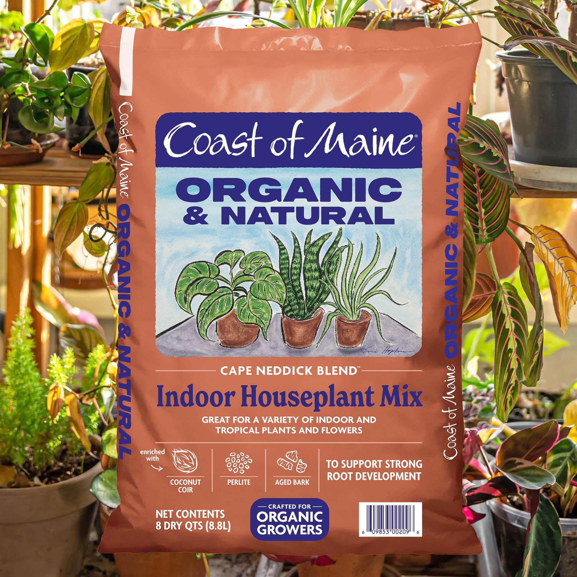 Coast of Maine Cape Neddick Blend 8 Qt. Indoor Houseplant Mix
