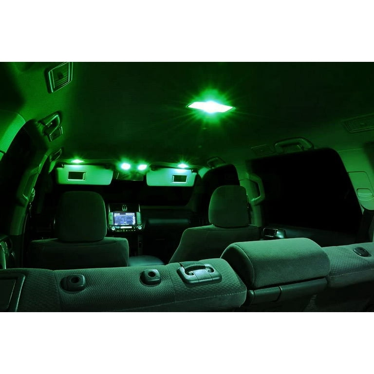 16x Green Interior Reverse LED Light Package Kit Fit 2007-2013