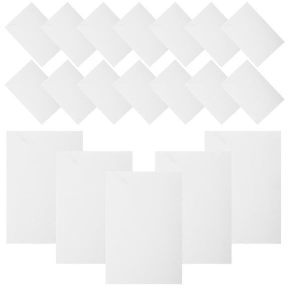 Tineasur 20Pcs Reusable Sticker Paper for DIY Enthusiasts and Artists