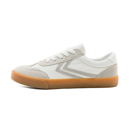 

New Men‘s Retro Colorblock Lace-Up Sneakers Skate Shoes