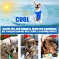 thumbnail image 6 of Dog Cooling Coat, Breathable Dog Cooling Vest with Harness for Medium Large Small Pet Dogs, Dog Cooling Jacket for Outdoor Hiking Training (L), 6 of 9