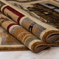 thumbnail image 3 of Allstar African Contours Collection Prints Area Rug (7' 7" x 10' 6"), 3 of 7