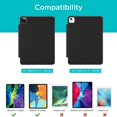 thumbnail image 2 of ESR Rebound Magnetic Smart Case for iPad Pro 11 2020 & 2018,Convenient Magnetic Attachment,Auto Sleep/Wake Trifold, 2 of 5