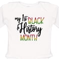 thumbnail image 4 of Inktastic My 1st Black History Month Boys or Girls Long Sleeve Baby Bodysuit, 4 of 5