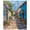 Gallery Wrapped, variant on Alley of Blooms II Canvas Vivid Coastal Art by Art Remedy, Gallery Wrapped, 16" x 20"