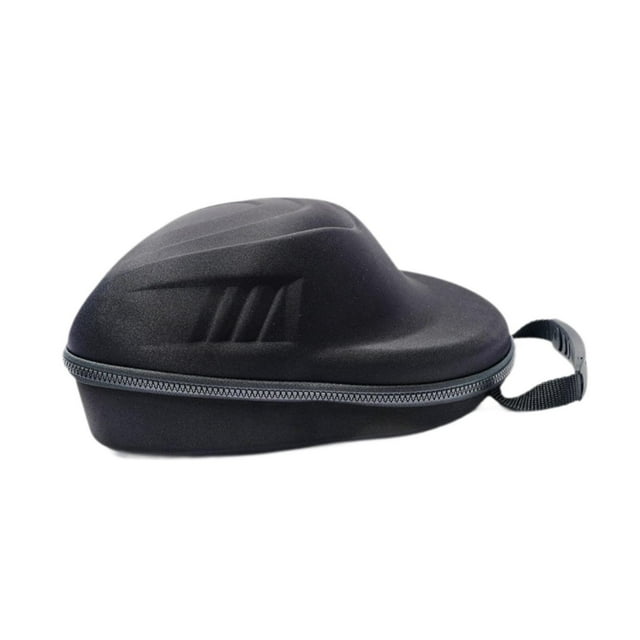 Estuche rígido de viaje para gorras de béisbol, bolsa de almacenamiento con cierre de cremallera y asa. B