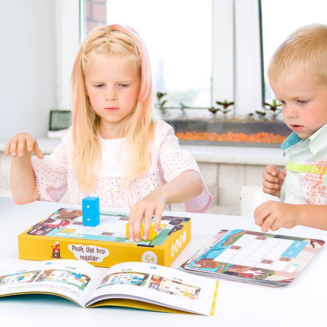 Gwong Juguete Fox Push Box Children Maze Lista de pensamiento lógico Bloque de construcción de juguete educativo temprano Gwong 30007469