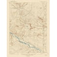 thumbnail image 2 of USGS 19x24 White Modern Wood Framed Museum Art Print Titled - Patrick Wyoming Sheet - USGS 1946, 2 of 4