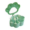 thumbnail image 4 of Caja de almacenamiento de especias con Base impermeable, 5 compartimentos para para restaurantes, hoteles, cafeterías, cafeterías, tiendas verde Macarena Especiero, 4 of 8