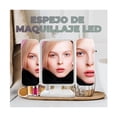 thumbnail image 2 of Espejo de Maquillaje Elegate Con Luz Led y 3 Aumentos Blanco, 2 of 7
