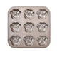thumbnail image 2 of Juego de 9 bandejas antiadherentes de acero al carbono para hornear pasteles | Bandeja de acero inoxidable grueso apta para horno | Molde cuadrado de 26 cm en oro rosa | Utensilios para hornear, 2 of 6