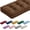 Brown, variant on Bench Cushions for Indoor Furniture 36x14 in Velvet Kitchen Dining Piano Window Seat Cushion, Tufted Patio Porch Swing Thicken Bench Pad Memory Foam(Ivory White)