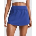 thumbnail image 2 of Falda CRZ YOGA Deportiva con Abertura Lateral y Shorts Integrados, Mini, Talla S, 2 of 6