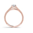 thumbnail image 3 of 1-1/4 Carat T.W. Diamond Classic Vintage 14kt Rose Gold Engagement Ring, 3 of 5