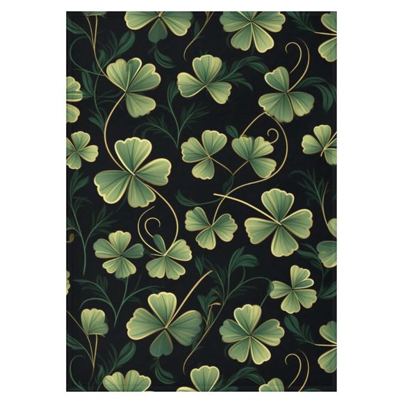 Hearth & Gear St. Patrick's Day Blanket Flannel All Season Lightweight Living Room/Bedroom Warming Blanket 130x150cm Blanket Material Sofa Throws for Couches Project 62 Blanket Sofa Throws Extra