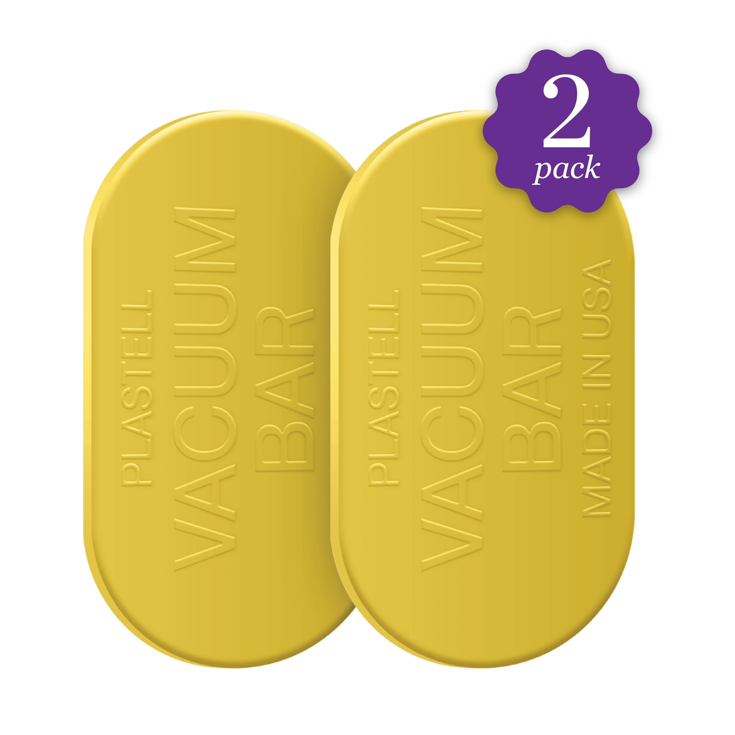 PLASTELL VacScents Vacuum Air Freshener Bars, Lemon Squeeze, 2 Pack