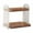 Water Ripple, variant on TISHITA Desktop Organizer Shelf, Desktop Storage Rack, Modern Acrylic Desk Shelf Organizer Bookshelf for Office, Living Room, Dresser Stone Pattern