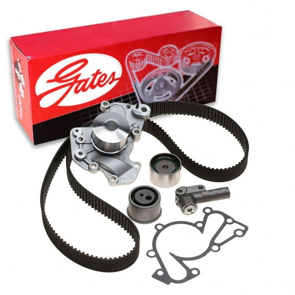 Gates PowerGrip Timing Belt Kit w Water Pump compatible with Hyundai Sonata 2.5L 2.7L V6 1999-2005