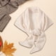 thumbnail image 5 of Bufanda de invierno para mujer, gruesa, tipo chal, ideal para oficina, hogar, exterior e interior. Beige, 5 of 8