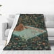 thumbnail image 1 of Manta de viaje de felpa suave de Bojack Horseman para dormitorio, sala de estar, sofá, oficina, regalo para todas las estaciones para mujeres, hombres, niñas y niños., 1 of 7