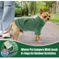 thumbnail image 4 of Christmas dog clothes warm dog coat dog winter coats, 4 of 10