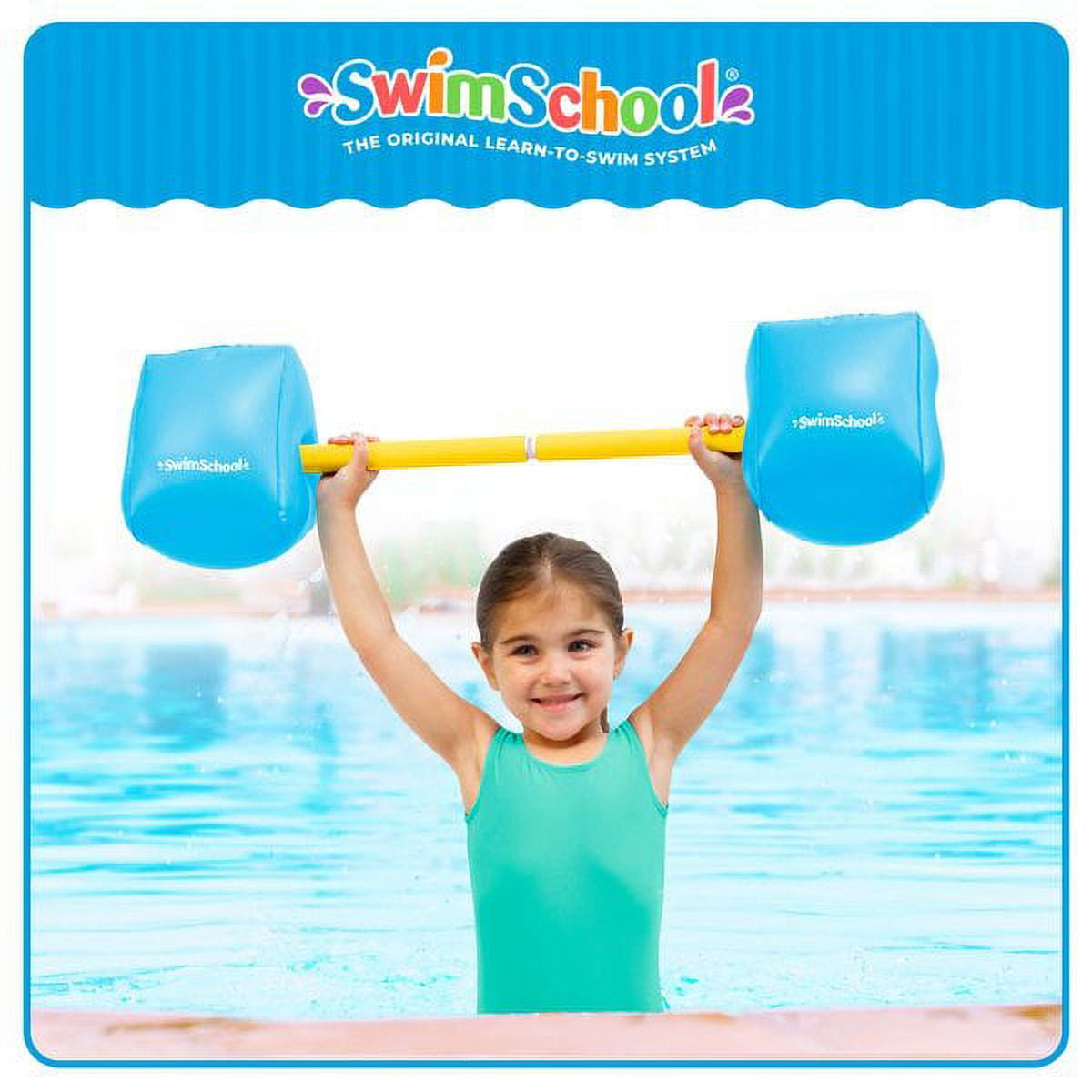 SwimSchool Train With Me Swim Bar, Kids 5+, Blue