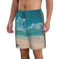 thumbnail image 2 of Vsdgher Shopping Cart On Tropical Beach Men's Beach Shorts, Surfing shorts, Swim trunks, Quick Dry Swim Trunks for Surfing Beach Fun -XX-Large, 2 of 6