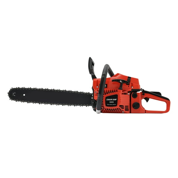 20 inch Chainsaw, 58cc Power Chain Saws Gas Powered 2 Stroke Handed Petrol Gasoline Chain Saw for Cutting Wood Outdoor Garden Farm Home
