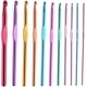 thumbnail image 1 of Crochet, Aluminum Crochet Hooks Kit for Women, with 12 Sizes, 12Pcs, 1 of 5