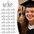 thumbnail image 2 of pdqouc 2026 Graduation Tassel Charms, 2026 Year Metal Pendant for Graduation Cap Tassel, DIY Craft Accessory for Necklaces, Bracelets, Keychains, and Graduation Hat Decorations, 2 of 9