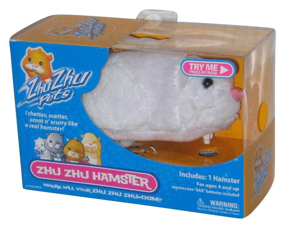 Zhu Zhu Pets Hamster White Chunk (2008) Cepia Toy