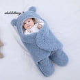 thumbnail image 1 of Mantas suaves para bebé recién nacido, saco de dormir para bebé, saco de dormir para recién nacido, capullo grueso para bebé de 0 a 9 meses Tan Jianjun unisex, 1 of 2