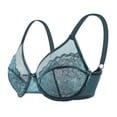 thumbnail image 4 of Sujetador de encaje con aros Minimizer Bras HSIA de cobertura total para mujer, 4 of 6