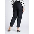 thumbnail image 3 of ELOQUII Women's Plus Size Kady Fit Double-Weave Pant, 3 of 6