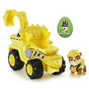 PAW Patrol, Dino Rescue Rubble’s Deluxe Rev Up Vehicle with Mystery Dinosaur Figure