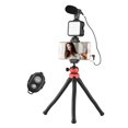 thumbnail image 1 of Mistaha Kit Jumpflash-04LM Kit de Vlogging Téléphone Intelligent Kit de Montage Vidéo Comprend 1 Lumière LED 1 Trépied, 1 of 8
