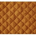 thumbnail image 6 of Chezmoi Collection Teo 3-Piece Spice Orange Queen Size Quilt Set - Diamond Stitched Lightweight Microfiber Bedspread Set Bedspread Set for All Seasons, 6 of 9