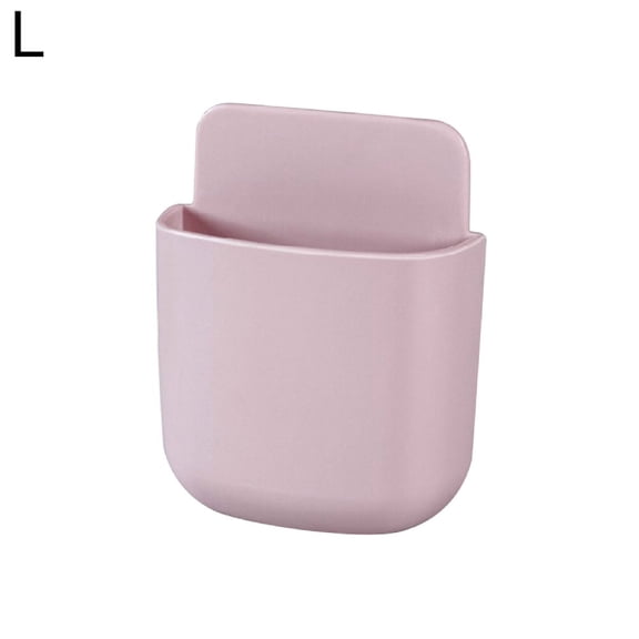 Remote Control Holder Organizer Wall Mounted Storage Box Remote Control Air Conditioner Storage Case Mobile Phone Plug Holder Stand Container