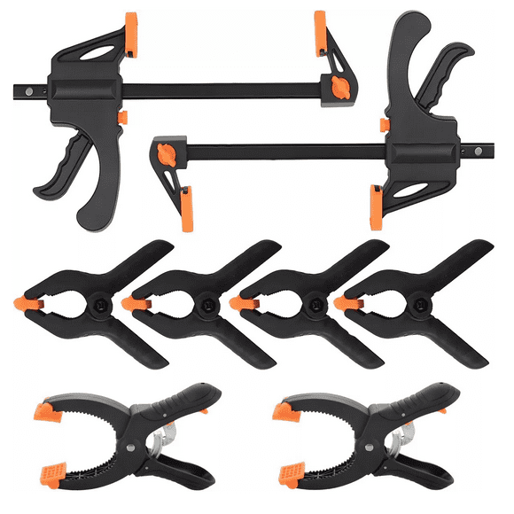 Clip Para Carpintería, Clip F 2+clip 4+clip De Trinquete 2 Malubero Pinza de Presión