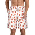 thumbnail image 1 of Fotbe Pastry Trajes de Baño Estampados para Hombre, Shorts de Verano de Secado Rápido, Ropa de Playa, Bañadores-3X-Large, 1 of 6