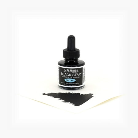 

Star India Ink Bottle 1.0 oz Matte Black
