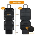 thumbnail image 4 of Protector de asiento de coche Musclez, tela impermeable 600D, paquete de 2, 4 of 7