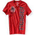 thumbnail image 1 of Aeropostale - Camiseta gráfica para hombre con cuello en V Varsity Club Finals, rojo, extragrande, 1 of 1