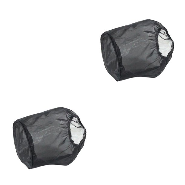 Cubierta protectora de filtro de aire Scienceny Universal Impermeable Negro S 2piezas