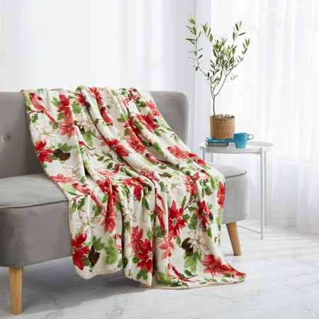 Mainstays Micro Plush Throw Blanket, Available in multiple prints