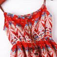 thumbnail image 5 of Robes Maman et Moi Vintage à Imprimé Floral à Bretelles Spaghetti à Col en V Robe Camisole de Plage, 5 of 5