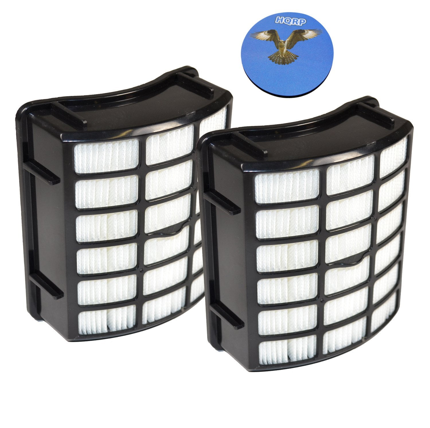 HQRP 2pack HEPA Filter for Shark Navigator UV420, NV80, NVC80C, NV70